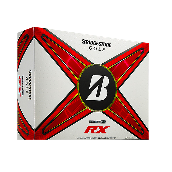 Bridgestone Tour B RX 2024 Impression sur balles de golf