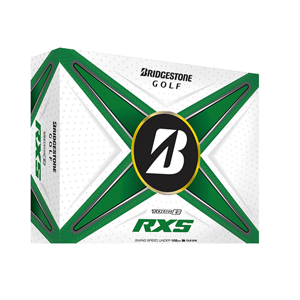 Balles de golf Bridgestone Tour B RXS personnalisées Impression sur balles de golf