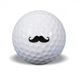 Balles de golf  vierges Moustache  personnalisées Impression sur balles de golf