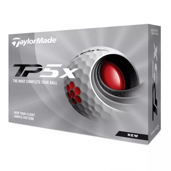 Balles de golf TaylorMade TP5x personnalisées Impression sur balles de golf
