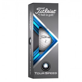 Balles de golf Titleist Tour Speed personnalisées Impression sur balles de golf