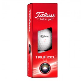 Balles de golf Titleist TruFeel personnalisées Impression sur balles de golf