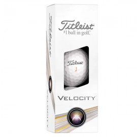 Balles de golf Titleist Velocity personnalisées Impression sur balles de golf