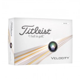 Balles de golf Titleist Velocity personnalisées Impression sur balles de golf