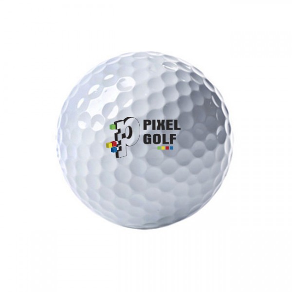 Balles de golf Srixon Soft Feel Roses personnalisées Impression sur balles de golf