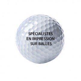 Balles de golf Callaway Chrome Soft personnalisées Impression sur balles de golf