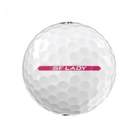 Balles de golf Srixon Soft Feel Lady blanches personnalisées Impression sur balles de golf