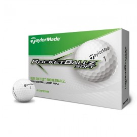 Balles de golf TaylorMade Rocketballz SOFT personnalisées Impression sur balles de golf