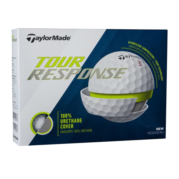 Balles de golf TaylorMade Tour Response personnalisées Impression sur balles de golf