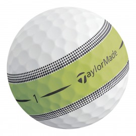 Balles de golf TaylorMade Tour Response Stripe personnalisées Impression sur balles de golf